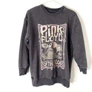 Pink Floyd M/L Crew Neck Sweatshirt The Dark Side of The Moon 1973 Official